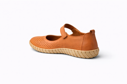 Vstep Filo Hakiki Deri Ortopedik Kadın Ayakkabıları (VL-039)