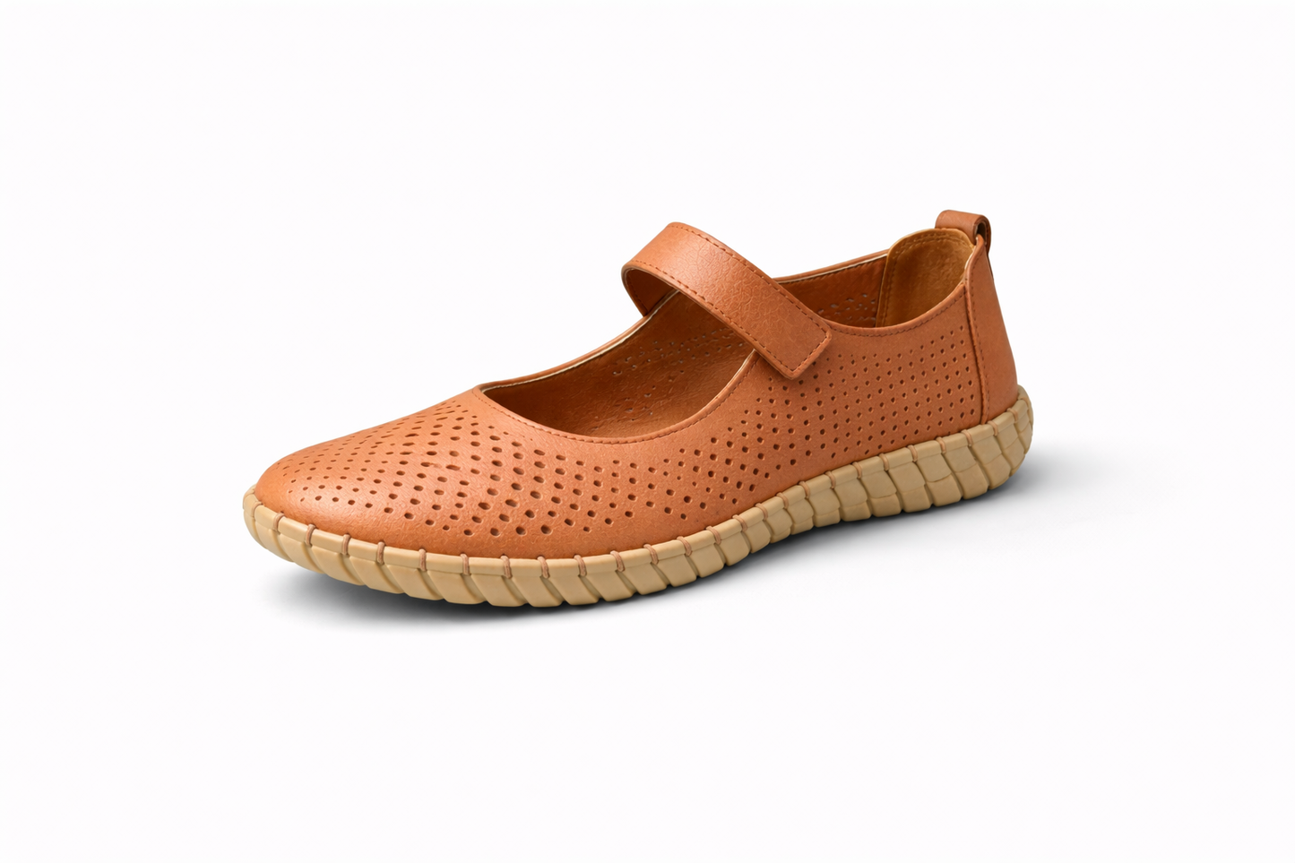 Vstep Filo Hakiki Deri Ortopedik Kadın Ayakkabıları (VL-039)