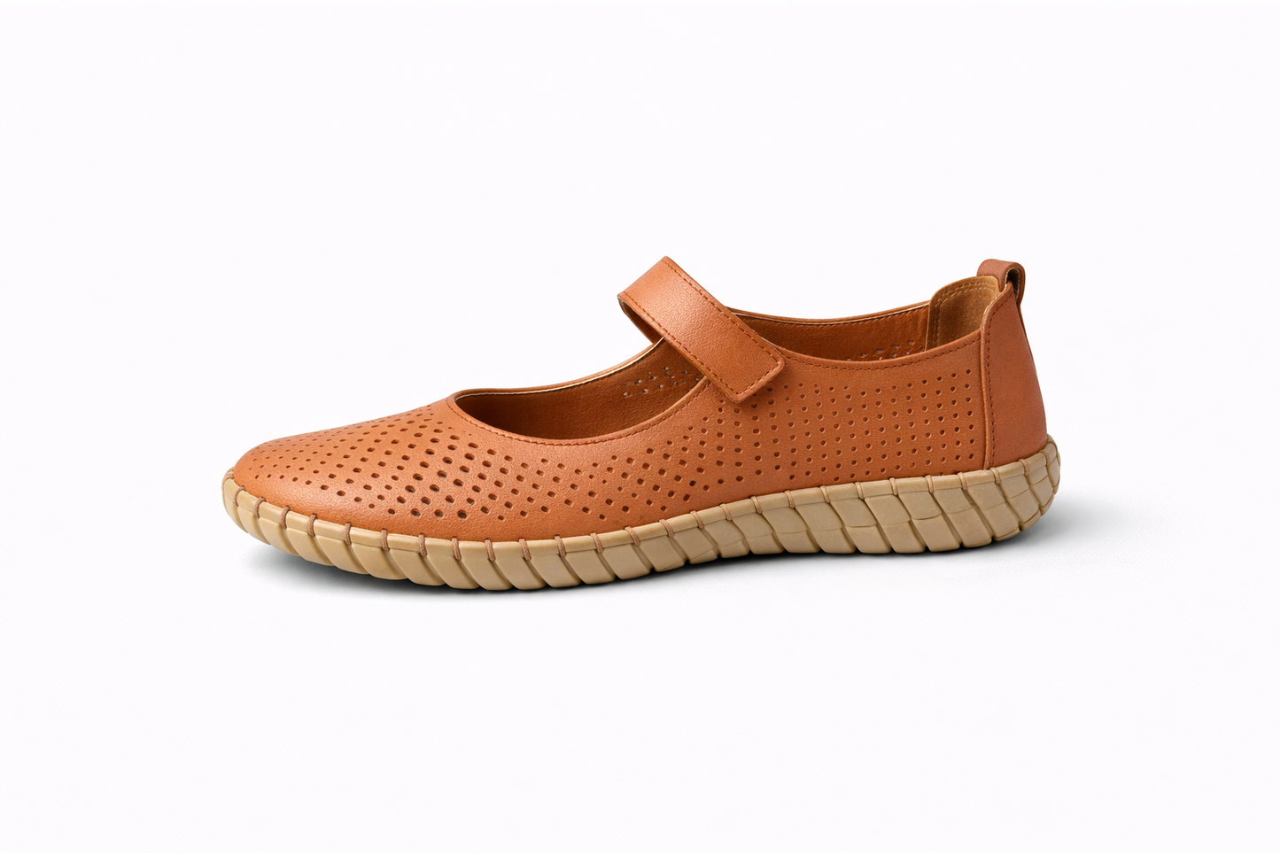 Vstep Filo Hakiki Deri Ortopedik Kadın Ayakkabıları (VL-039)