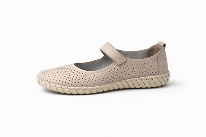 Vstep Filo Hakiki Deri Ortopedik Kadın Ayakkabıları (VL-039)