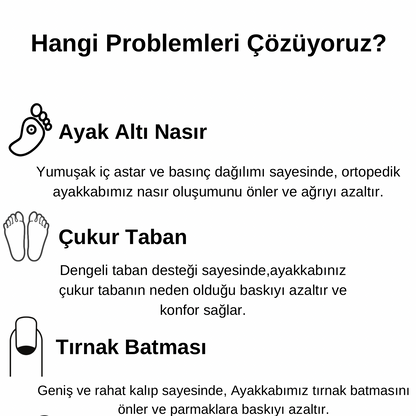 Vstep Ortheva Ortopedik Kadın Ayakkabıları (DİA-004)