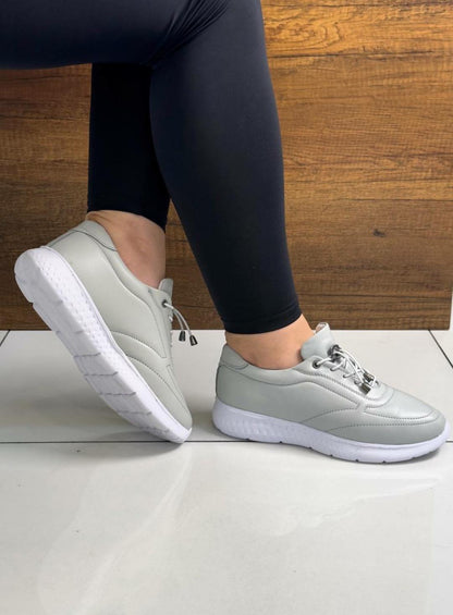 Vstep Finna Hakiki Deri Ortopedik Kadın Ayakkabıları (VL-077)