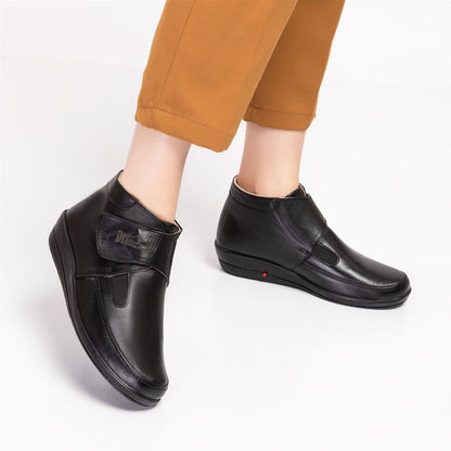 Vstep Softrix Ortopedik Deri Kadın Botları (DİA-009)