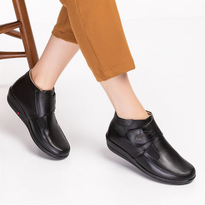 Vstep Softrix Ortopedik Deri Kadın Botları (DİA-009)